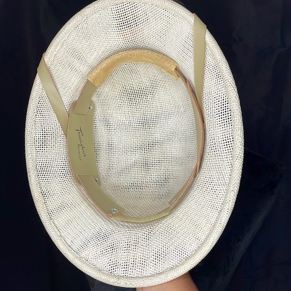 Trimingham’s Bermuda 🇧🇲 Safari Hat with Leather One Size /Vintage - Picture 5 of 8